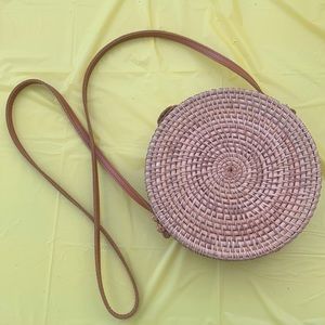 Bamboo Circular purse